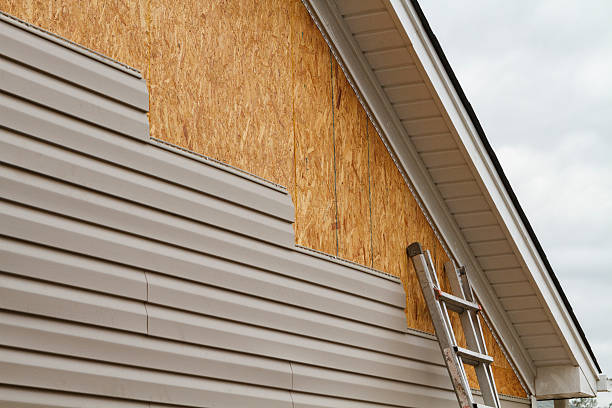 Professional Emergency Siding Repair technician working in Fort Lupton, CO